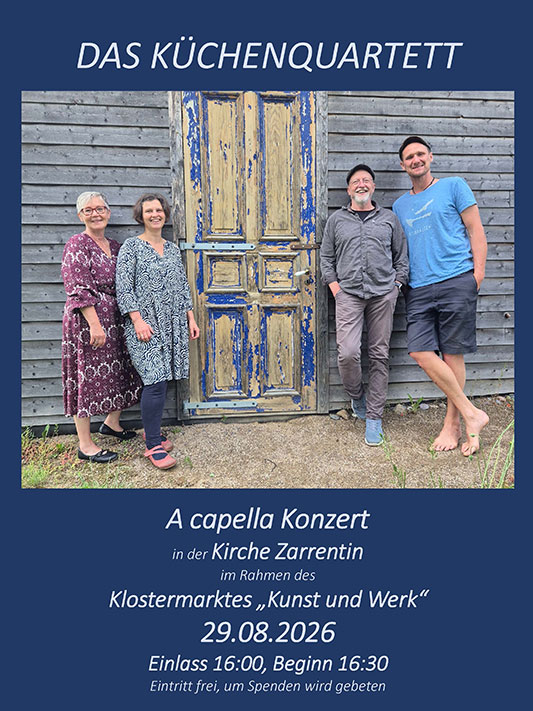 Das Küchenquartett aus Zarrentin am Schaalsee.