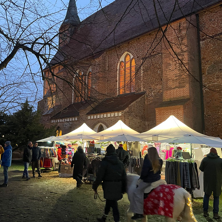 Klostermarkt Weihnachten Zarrentin Schaalsee